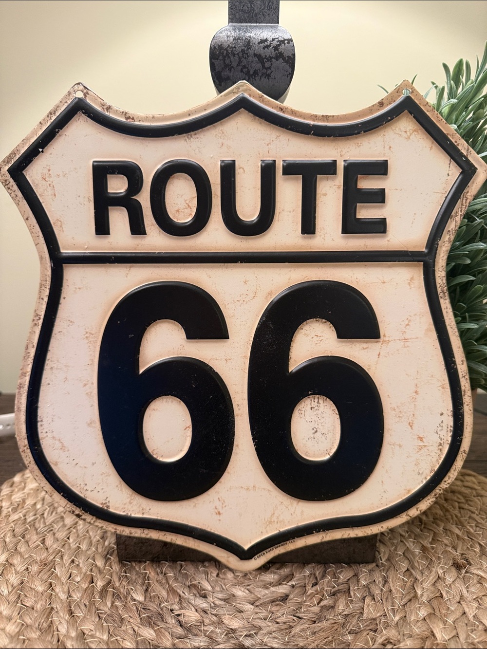 Route 66 Metal Wall Sign